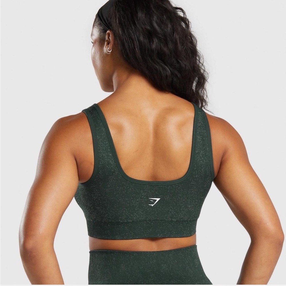 Gymshark Dark Green Sports Bra